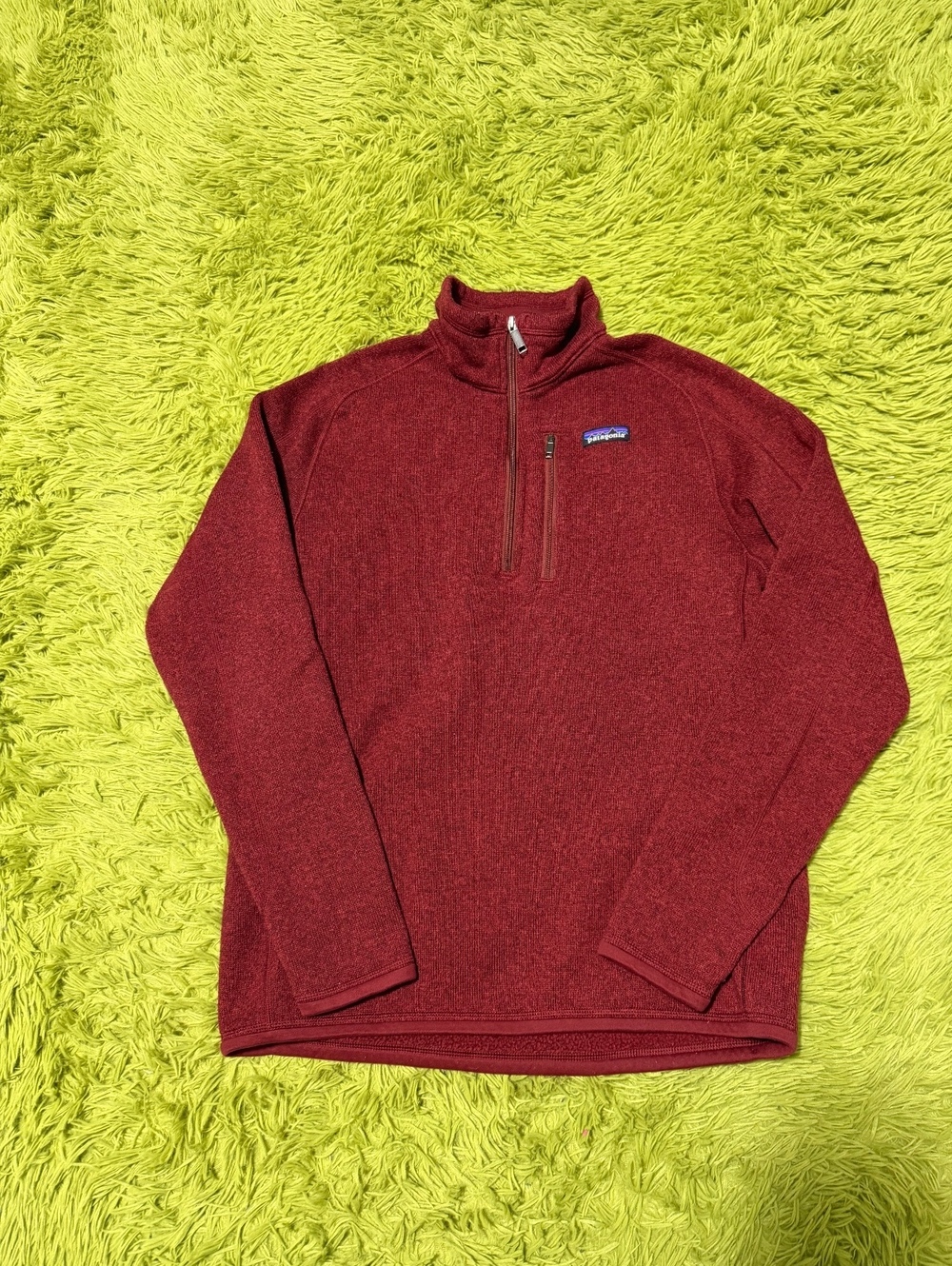 Patagonia Better Sweater Men’s Size Medium Red